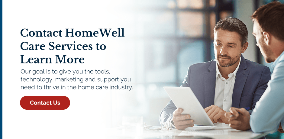 Contact HomeWell Care Services